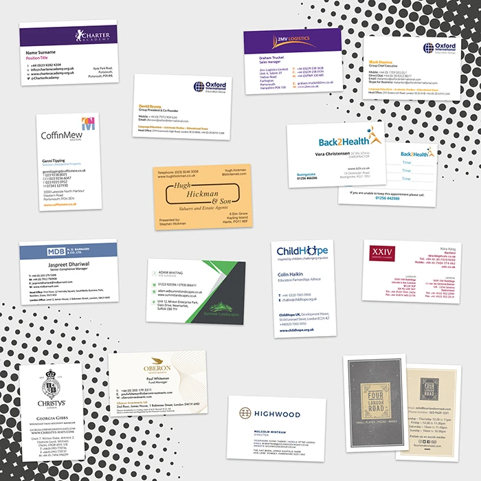 Stationery - Remote Creative Artwork Graphic Design Southampton Hampshire UK