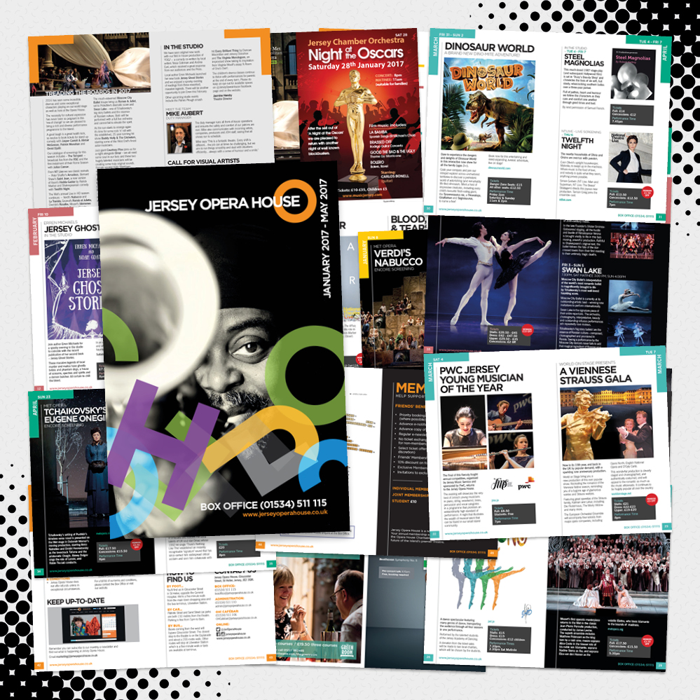 Theatre Programme Remote Freelance Creative Artworker Graphic Designer Southampton Hampshire UK